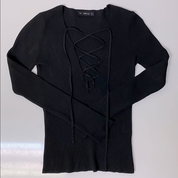 Zara Criss cross knit - Picture 2 of 4